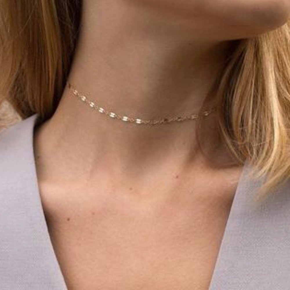 FANCY LINK CLAVICLE NECKLACE